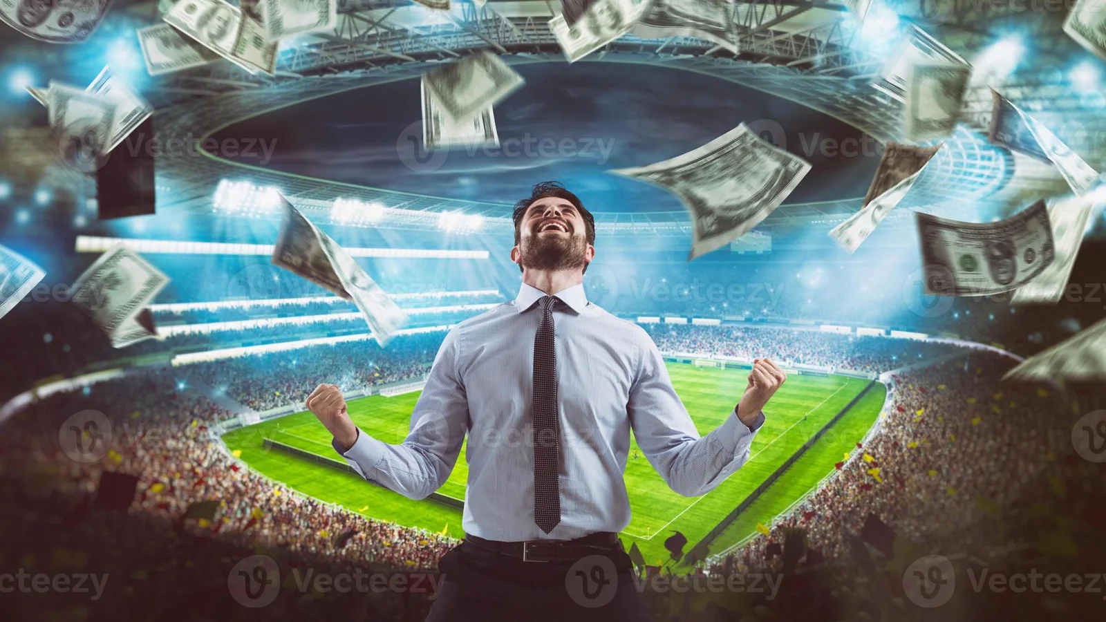 Suasana pertandingan olahraga untuk halaman taruhan LUSA777
